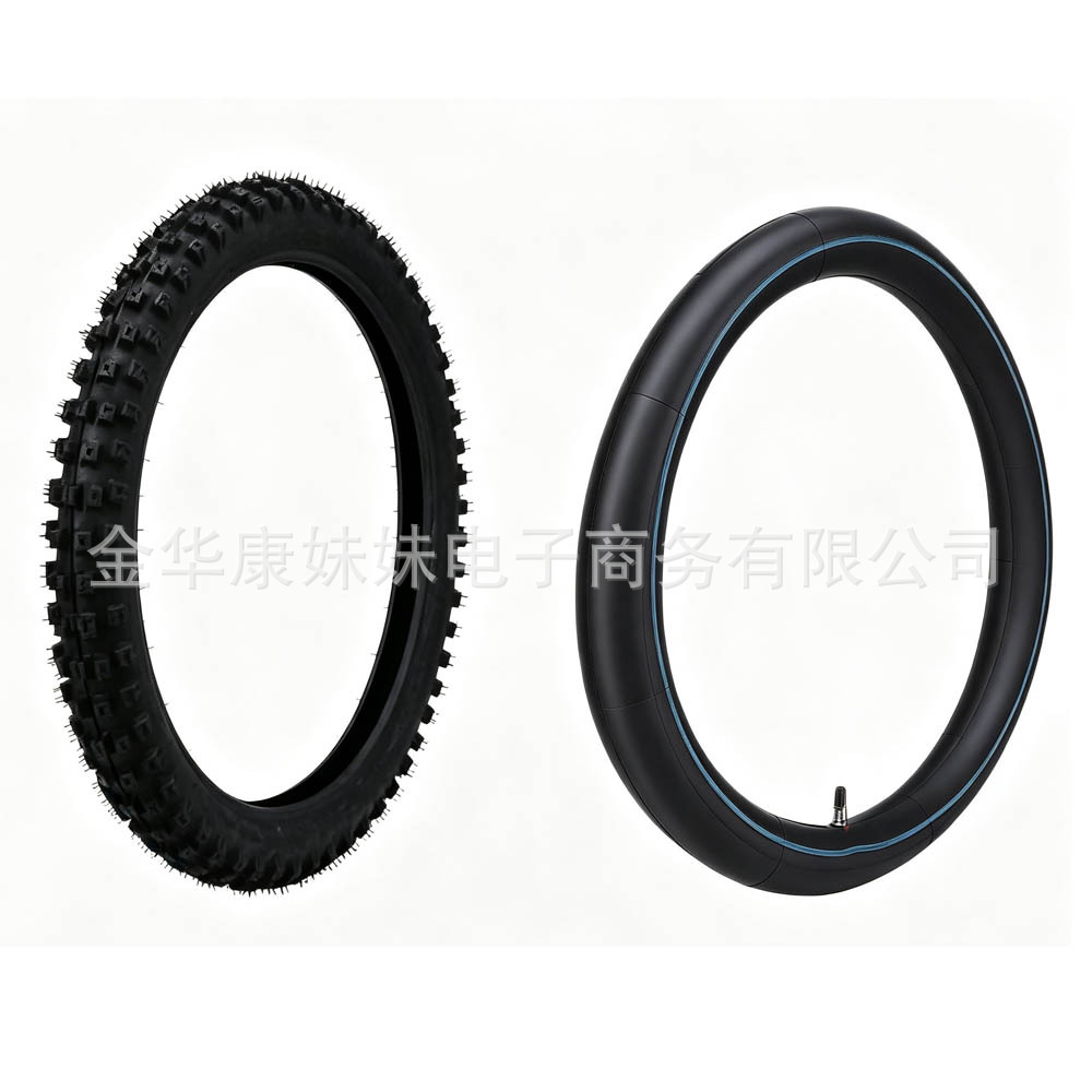 Off-road motorcycle tire and inner tube kit 80/100-19 tire 3.00-19 inner tube