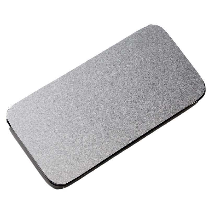 佛山304喷砂镀铬不锈钢防刮花板 高端不锈钢橱柜雪晶钢实心台面板