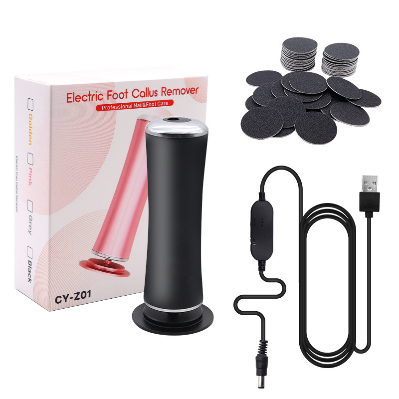 Pie automático rectificado eléctrico plug-in pie rectificado pie eléctrico peeling piel muerta callos cuchillo máquina de reparación de pies recortador de pies