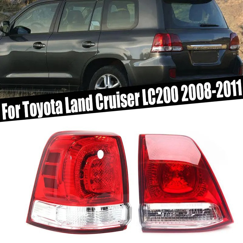 Aplicable a la luz de dirección trasera del modelo 2008 - 11 Land Cruiser FJ200 LC200 Luz de freno exterior Luz trasera