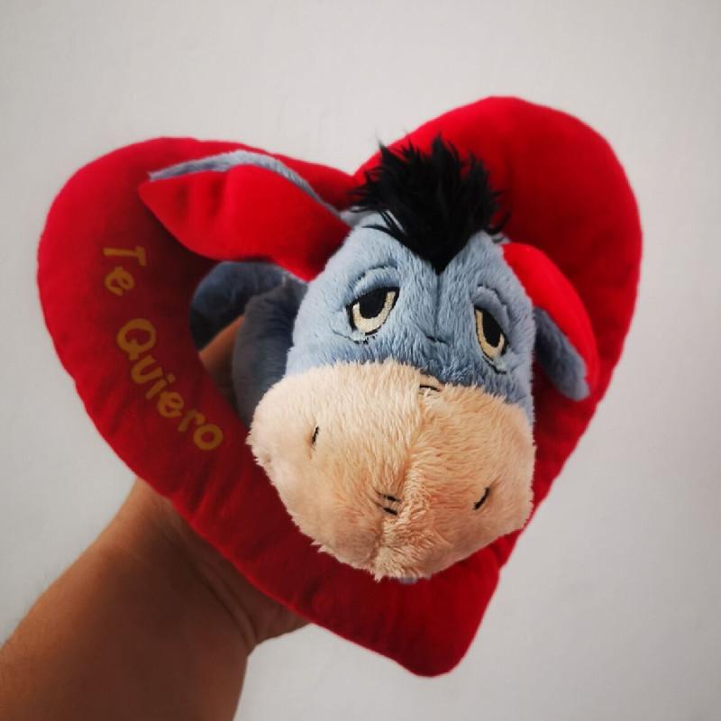 小熊-维-尼屹尔屹耳驴伊尔驴Eeyore公仔玩偶毛绒玩具儿童生日礼物