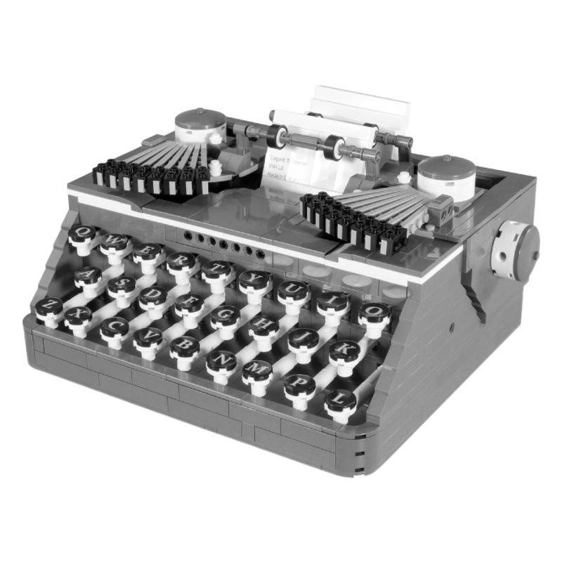 Zhegao MINI serie 00936-00939 máquina de coser de radio retro montado rompecabezas bloques de construcción de partículas pequeñas