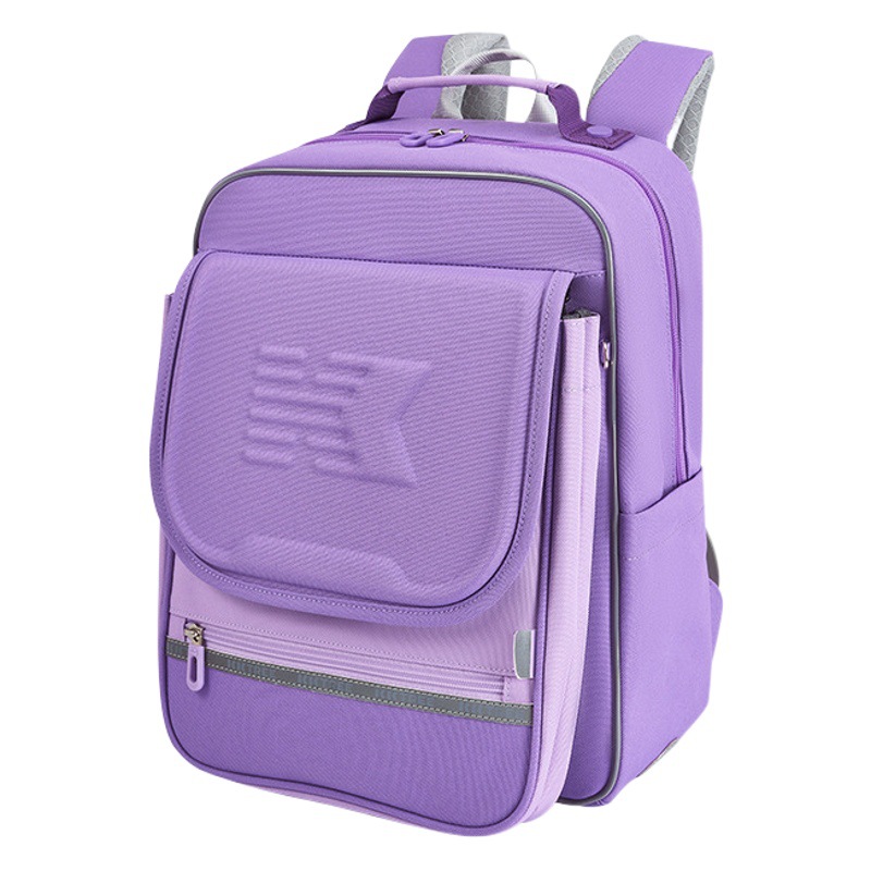 KK Tree Mochila escolar para niños mochila de estudiante de escuela primaria femenina reducción de la carga de protección de la columna vertebral nueva mochila para niños Grado Uno Dos Tres a 6