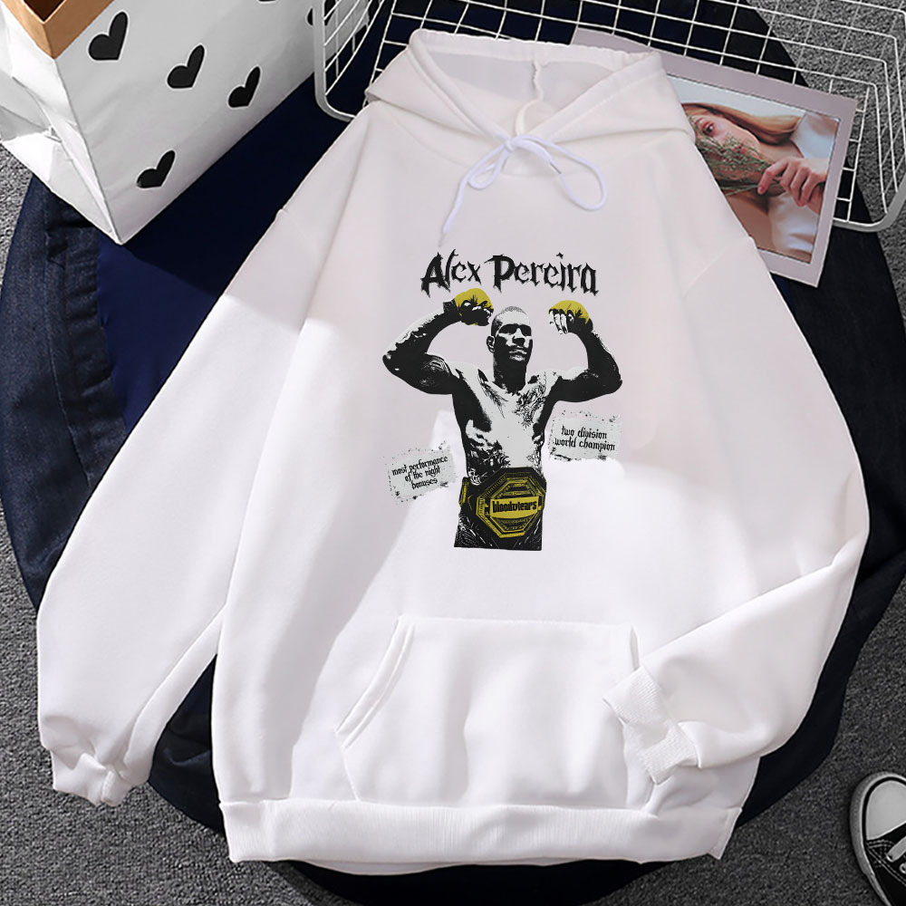 Setwear Gráfico Alex Pereira Hoodies Long Sleeve Winter
