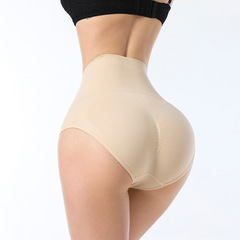 Women's Cross-border Seamless High-Waist Body Shaping Leggings with European and American Plus Size Abdominal Control Triangle Thong 0RK555