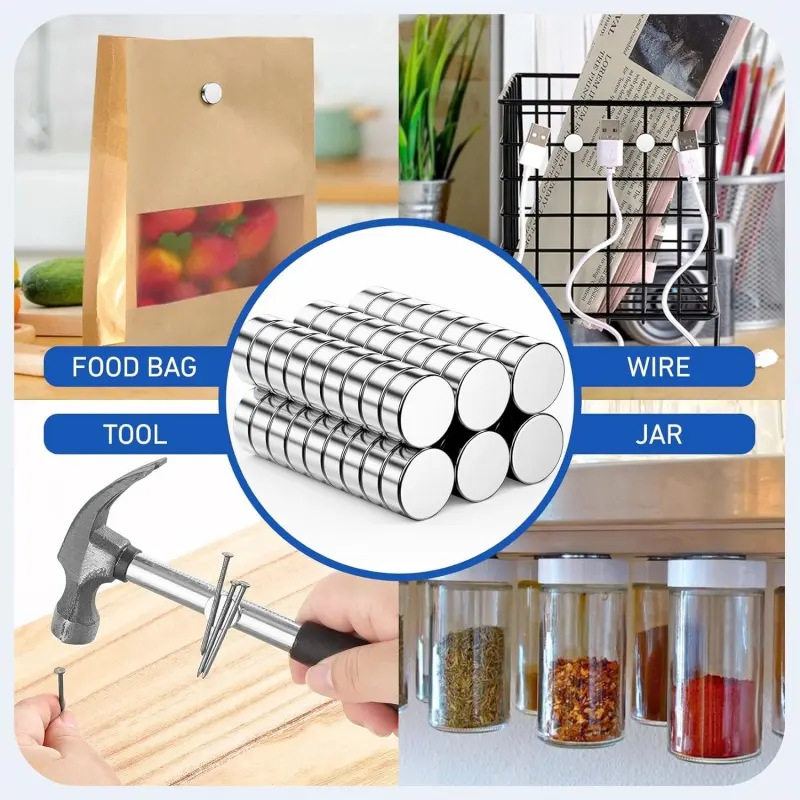 工厂批发圆形强磁磁铁12*4mm圆片钕铁硼强磁吸铁石磁铁圆片