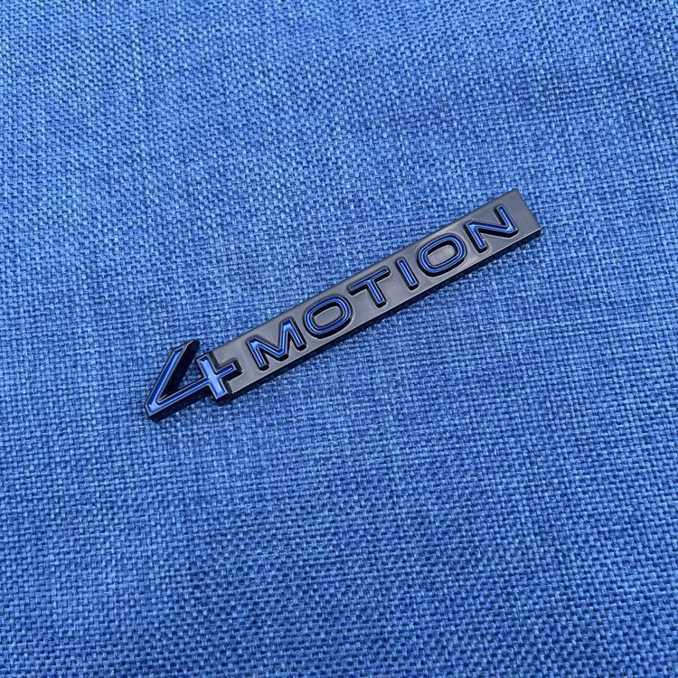 Suitable for Volkswagen Tayron X, tailgate four-wheel drive vehicle, displacement label sticker, metal car emblem, rear side decoration sticker