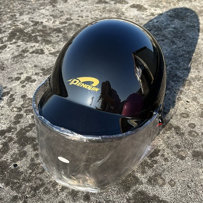 Vehicle Helmet for Men and Women — Motosiklet dəbilqələri - one-size-fits-all-black-new-standard-standard-light-tea-lenses