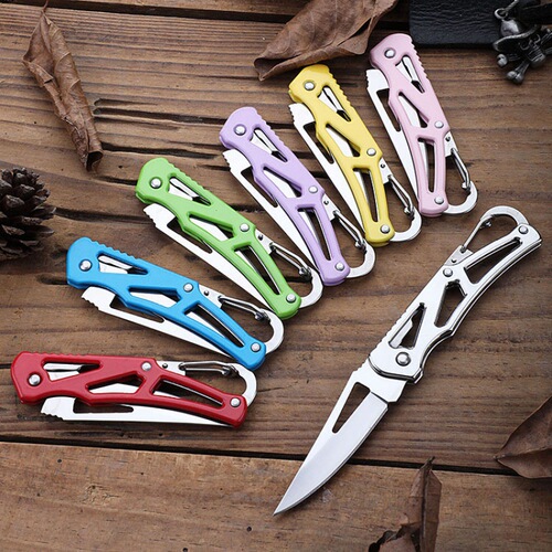 New Stainless Steel Folding Knife, Portable Camping Knife, Mirror Shine Sharp Small Knife, Convenient Fruit Knife