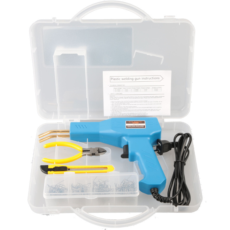 Plastic part fracture repair tool car bumper repair kit hot melt welding gun crack welding machine nail welding tool