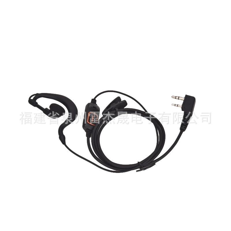 Кабель для наушников Motorola для рации KTV, кабель для гарнитуры для бара, подвесное ухо, универсальный высококачественный наушник K-head