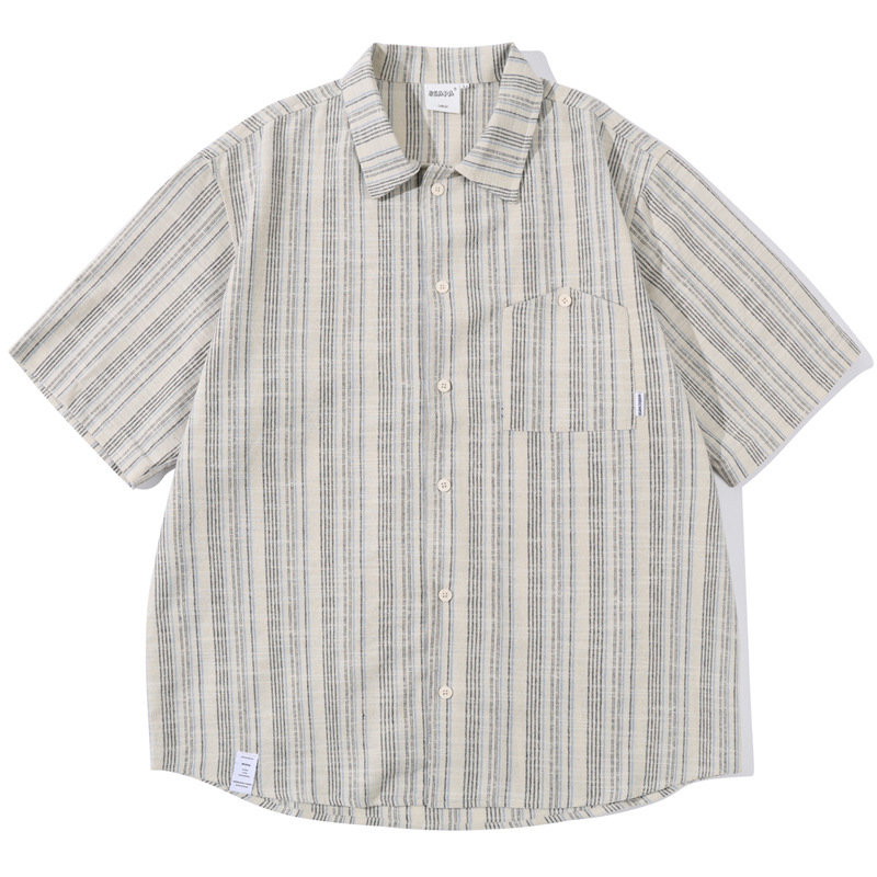 Japanese retro ethnic shirt