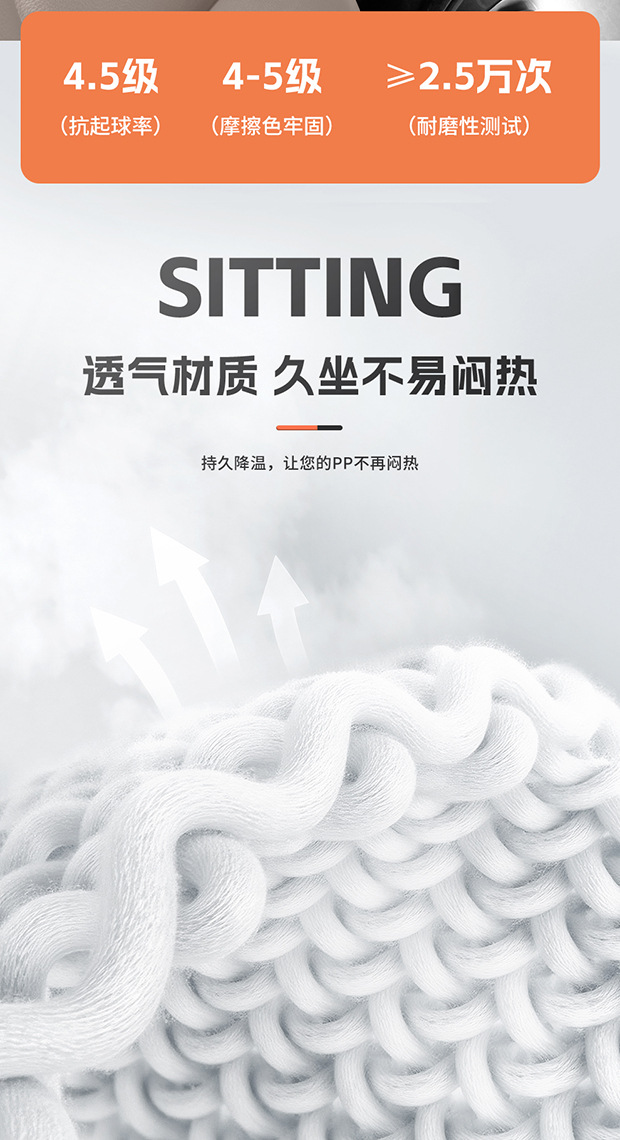 Carefully Selected Subsidized Car Seat Cushions, Ventilated and Breathable Seat Height-Increasing Pads, Suitable for All Seasons, Office Use, and Memory Foam for Prolonged Sitting
