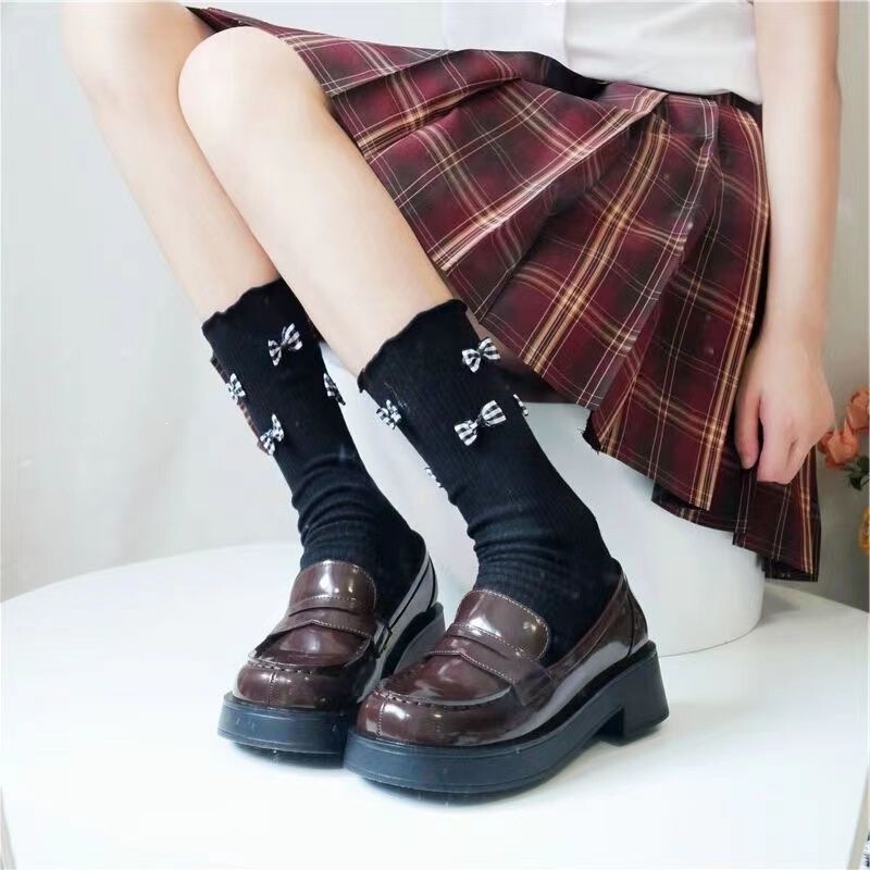 High-Heeled Jk Uniform Shoes, Jingze Large Size Women's Shoes, Small Leather Shoes, College Style, Size 41, Bunny Ears, Size 35, Preppy Style, Size 43, Square Toe High-Heeled Jk Uniform Shoes, Jingze Large Size Women's Shoes, Small Leather Shoes, College Style, Size 41, Bunny Ears, Size 35, Preppy Style, Size 43, Square Toe