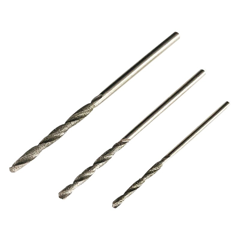 Suministro en stock de brocas helicoidales de diamante para reparación de tambores huecos, agujas de perforación, agujas de pulido, cerámica con descuentos al por mayor.