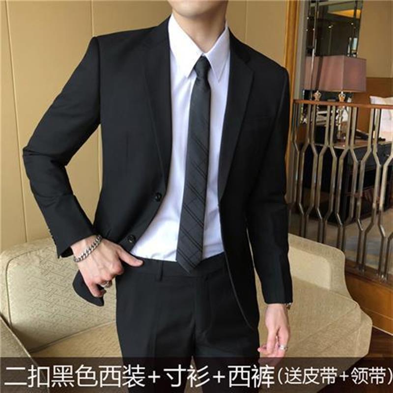 Traje traje chaqueta de los hombres chaqueta de otoño casual de negocios mejor hombre traje novio boda profesional formal desgaste pequeño traje