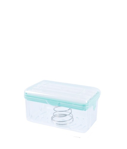 Creative light luxury laundry soap box household multi-functional hands-free roller soap bubbler drain storage box