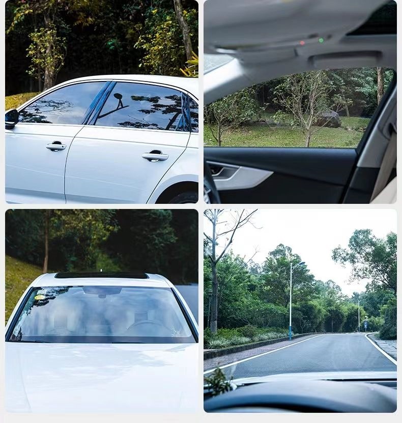 Car window tinting, full car film, heat insulation and explosion-proof film, front windshield film, car window film, car film, sun protection film