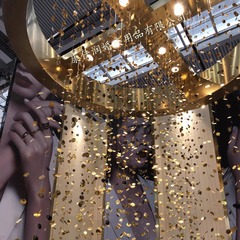 装飾のカーテンのウェディングのスパンコールの金色の銀色の結婚式のスパンコールのカーテンの装飾の展示会の結婚式のスパンコールのカーテン