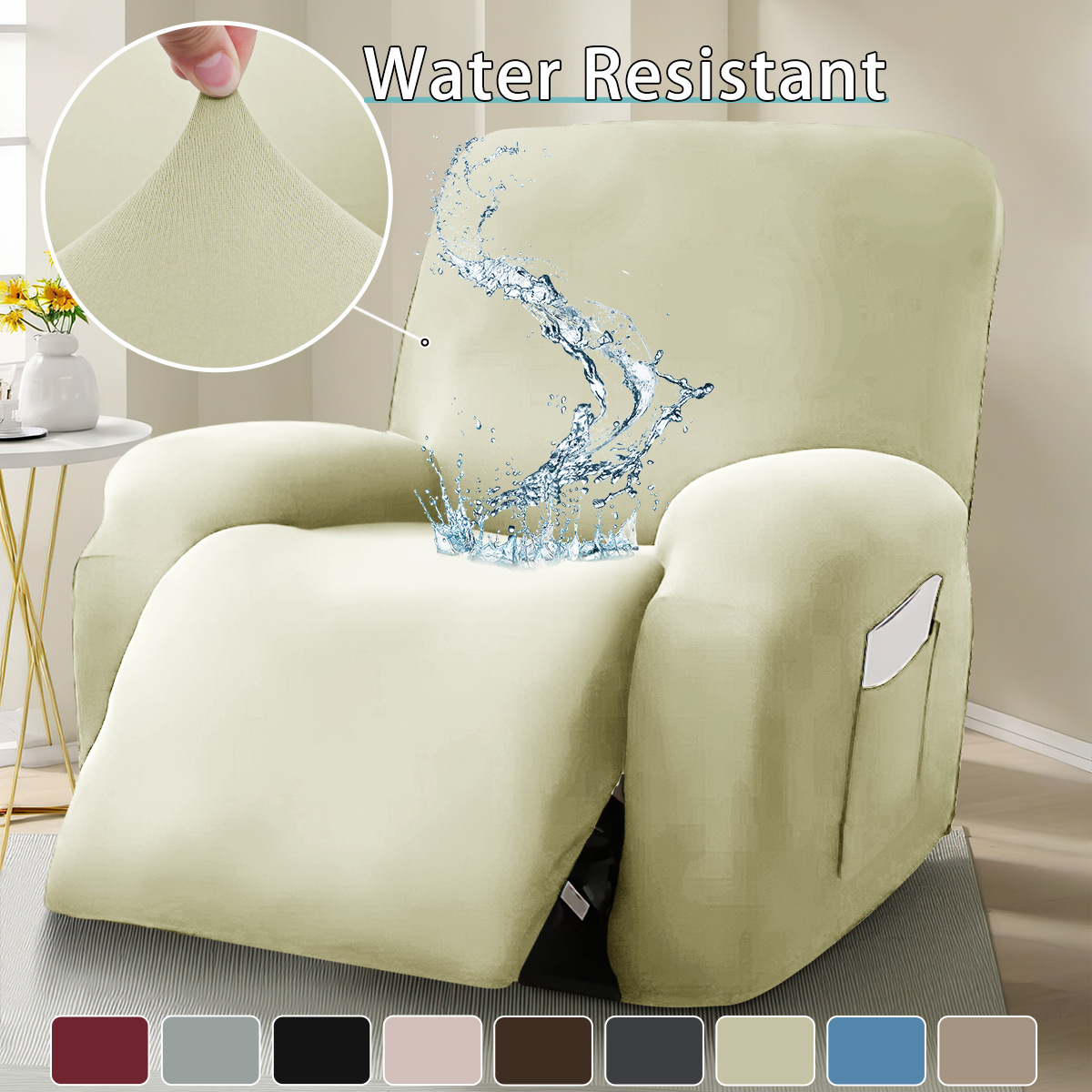 Amarillo cremoso (a prueba de salpicaduras)