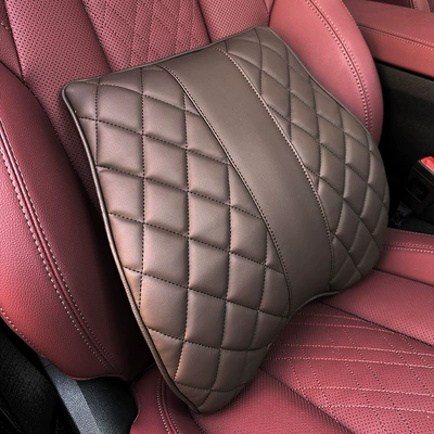 Waist support Car Seat Cover Car Lumbar - waist-gentleman-coffee