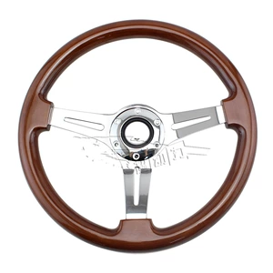 Jetta, Santana, Crown, Toyota üçün 14 düymlük şaftalı ağacından sükan