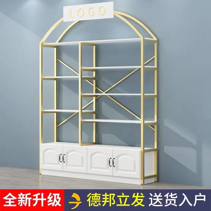 化妆品展示柜美容院护肤理发店产品展柜摆台架子展示架母婴店货架