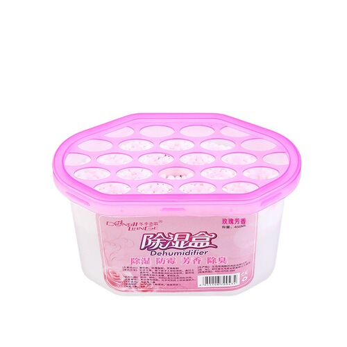 Manufacturer Winter Love Song rose flavor dehumidification box whole box desiccant dehumidification bag household dehumidifier moisture-proof box wholesale