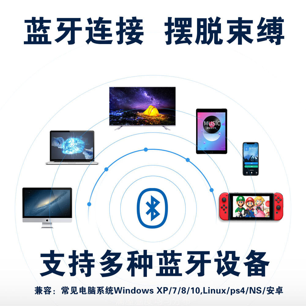 2022 nuevo Bluetooth 5,3 transmisor Qualcomm chip aptx HD soporte call back ordenador uno a dos