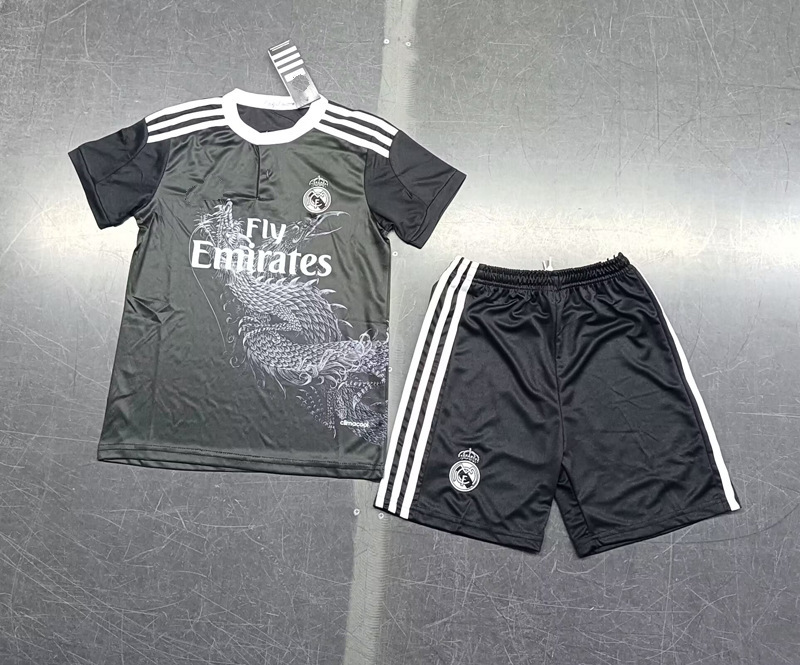 レトロサッカーユニフォーム半袖子供服スーツバルセロナレアルマドリードジャージインテルナツィオーネ代表チームブラジルアルゼンチンベビー服|undefined