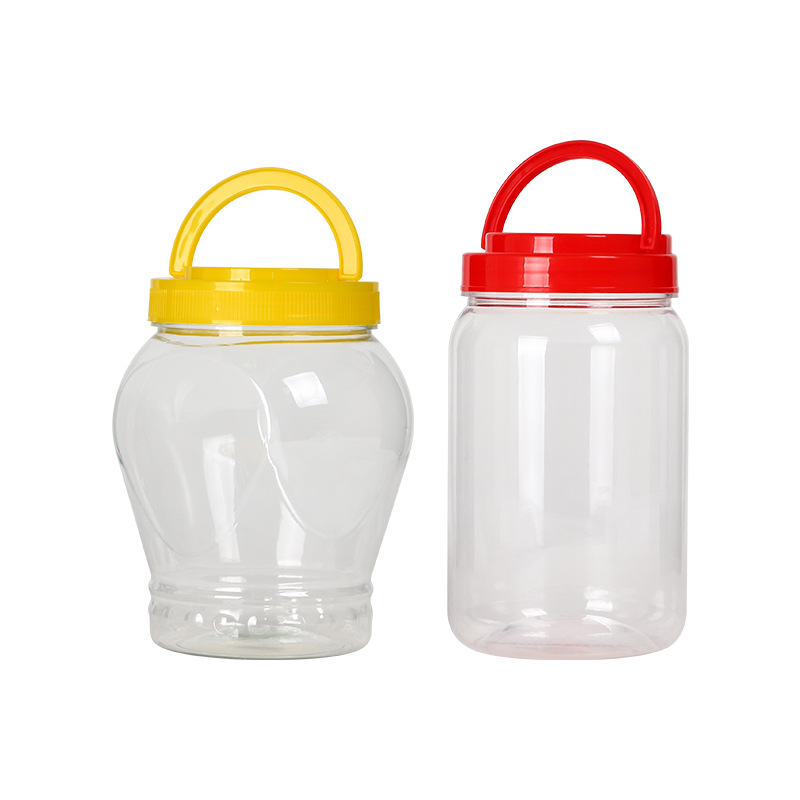 �����Ϲ޴�����500ml~3.3L͸��ʳƷ��װƿ ��ɹ����۽��˹��ƿ