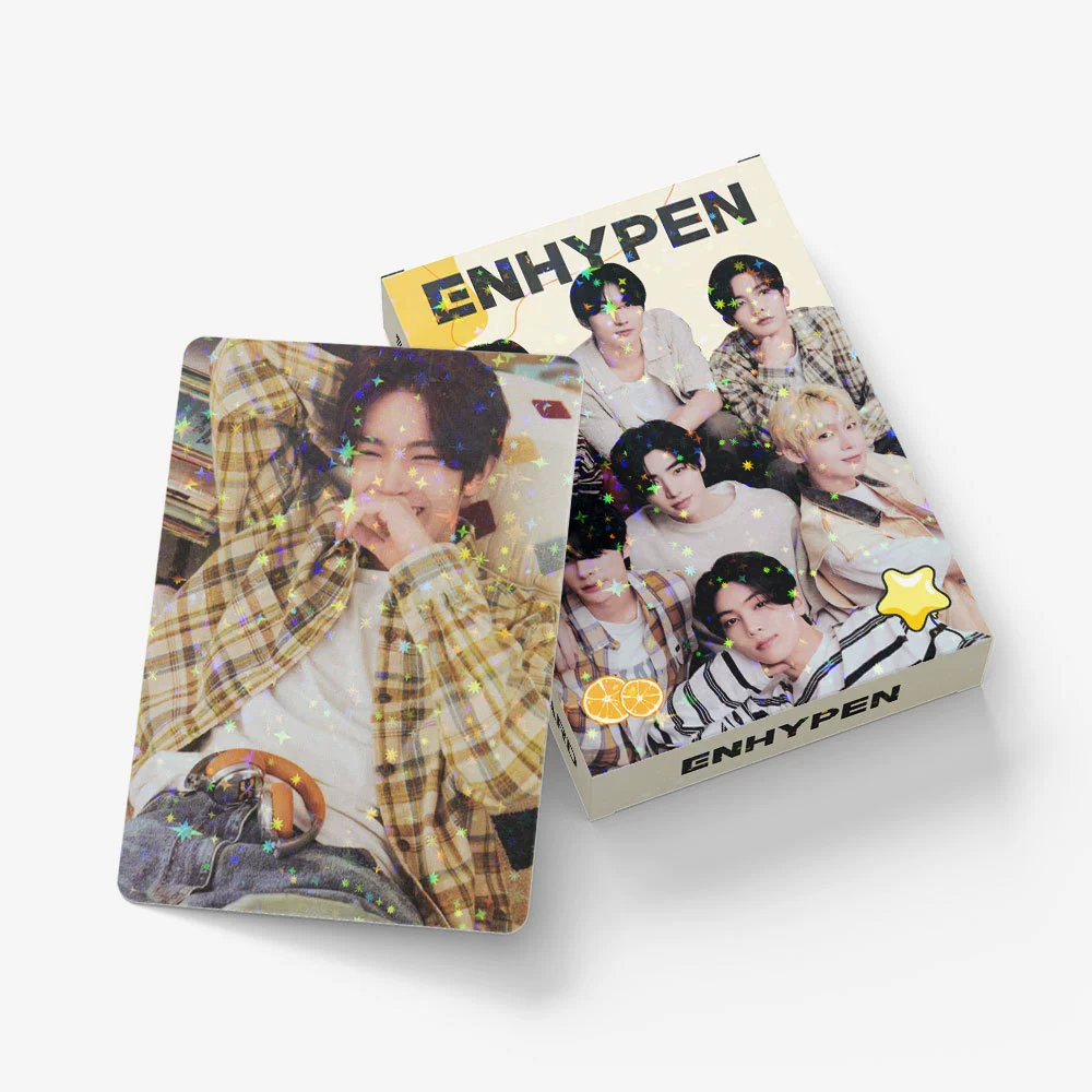 Поп selling 45 Е группы звёздных лазерных открыток KPOP звезда периферийная LOMO маленькие открытки