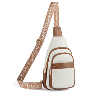 High-End Women's Bags 2025 New Retro Women's Bags Fashionable Color Matching Shoulder Women's Bags Small Square Bags Crossbody Bags Chest Bags