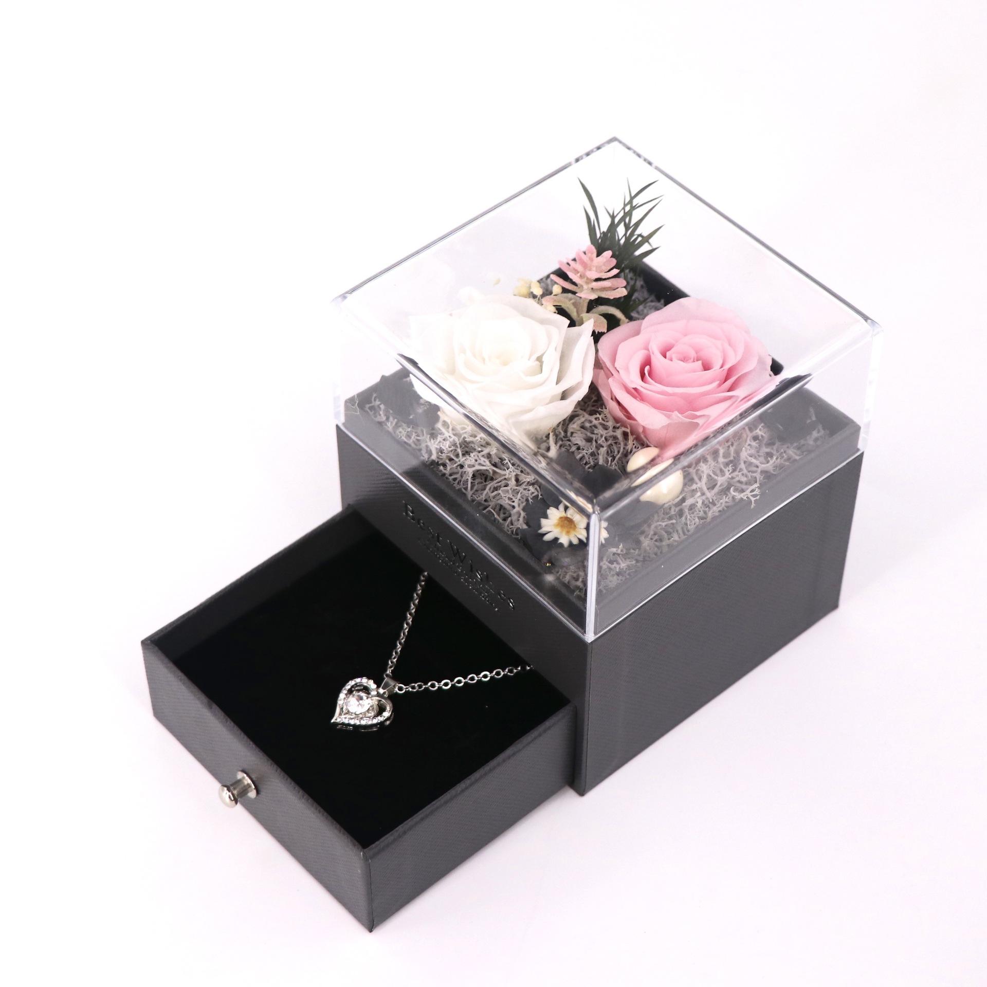 Dos rosas verdaderas para la vida eterna