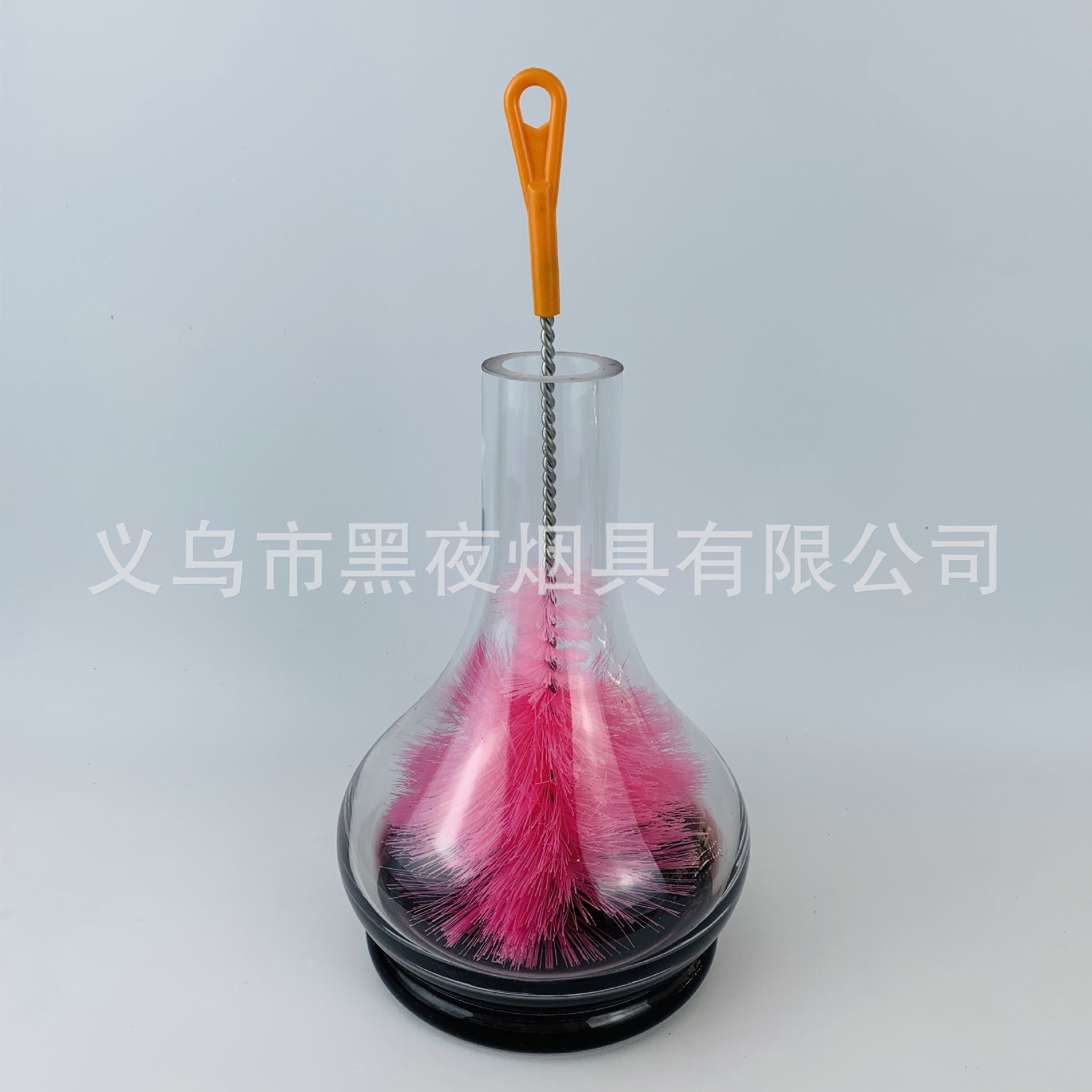 厂家直销 新款烟斗玻璃陶瓷器皿清洁刷 塑料水烟刷 Hookah brush