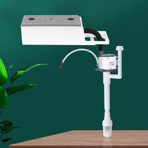 Fish tank filter circulation system three-in-one submersible pump aeration suction pump fish tank filter silent quiet