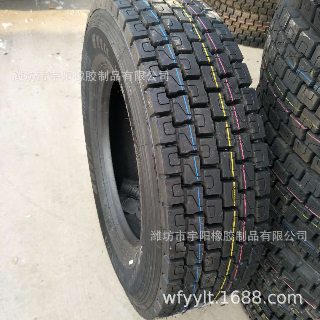 315/70R22.5 全钢卡车轮胎 真空胎 驱动轮 麻将块花纹