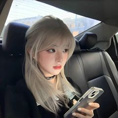 假发女白金锁骨发网红新款亚文化空气刘海高层次中长发仿真全头套