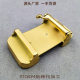2025 Big Brand Flat beltbuckle Men's 304 Stainless Steel Inner Wear Automatic Buckle 3.5 Rocker Belt Buckle