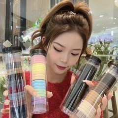 20本の筒の基礎のゴムの筋は継ぎ目がなくて髪の毛の紐を刺します。