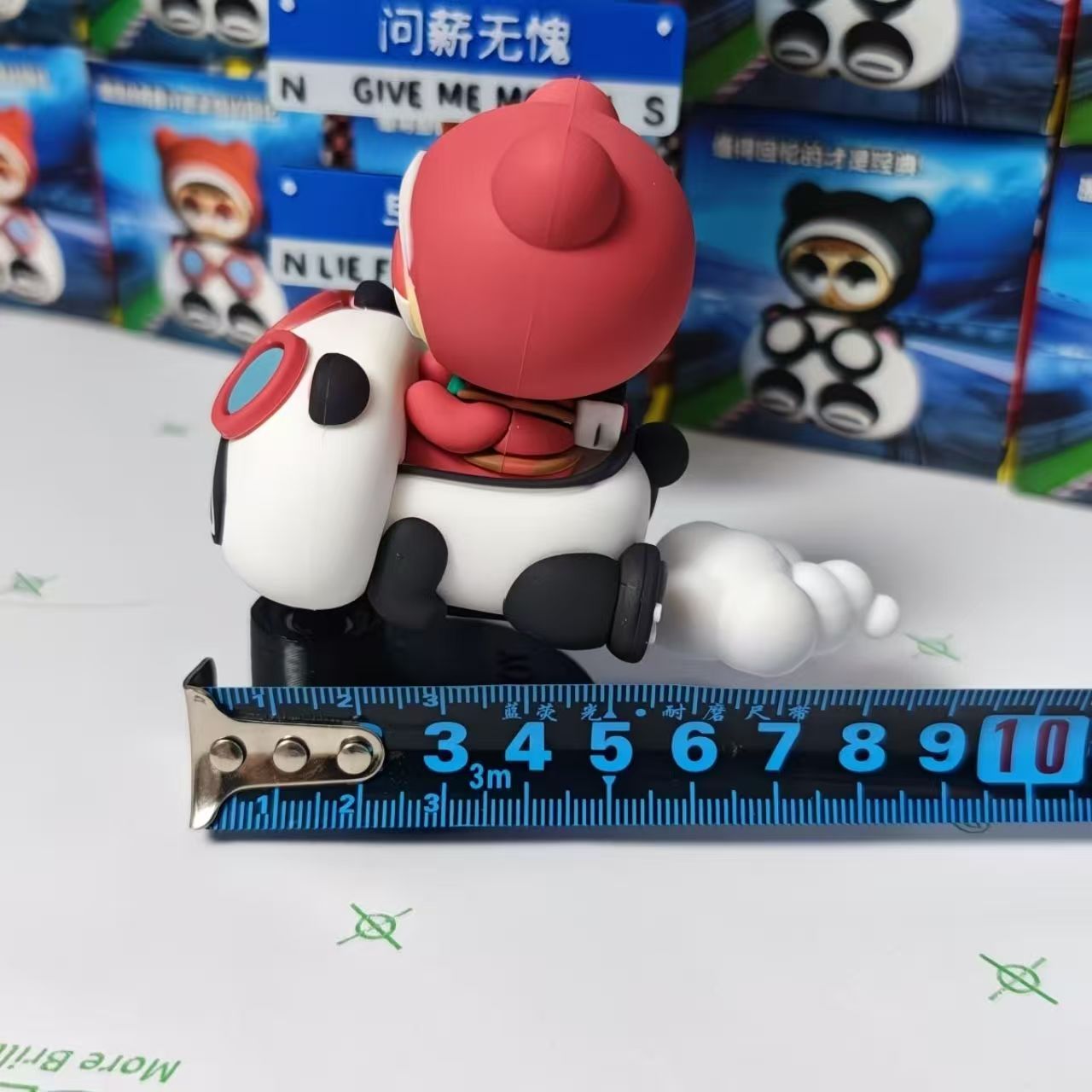 Racing Kart Drift Baby Panda G3Pro Model Figurine Game Figure Toy Desktop Decoration Car Decoration