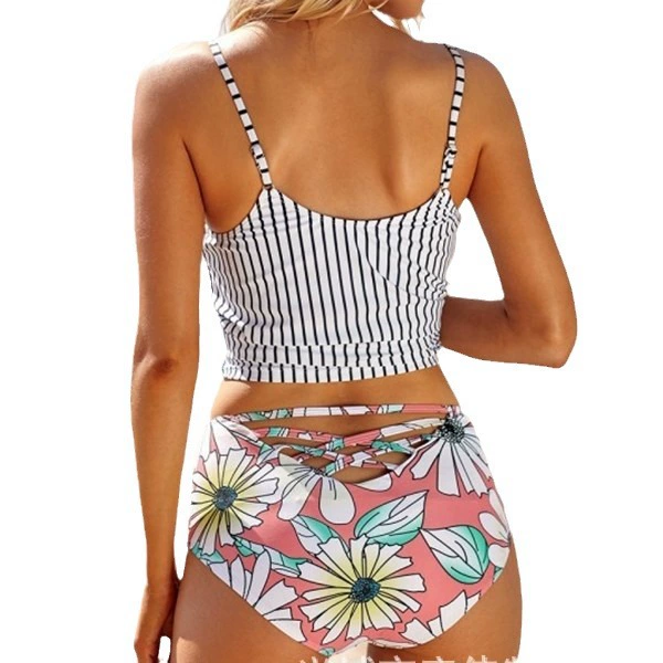 Sexy swimwear, flowered, European style