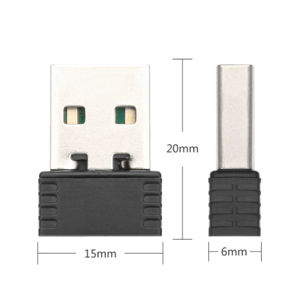 Сетевой адаптер беспроводной MT7601, мини USB-WIFI приемник сигнала и передатчик 802.11n высокая скорость передачи