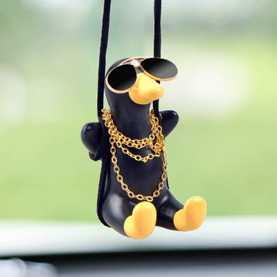 Car hanging, Car Pendant Swing Autumn Car - pure-black-duck-figure