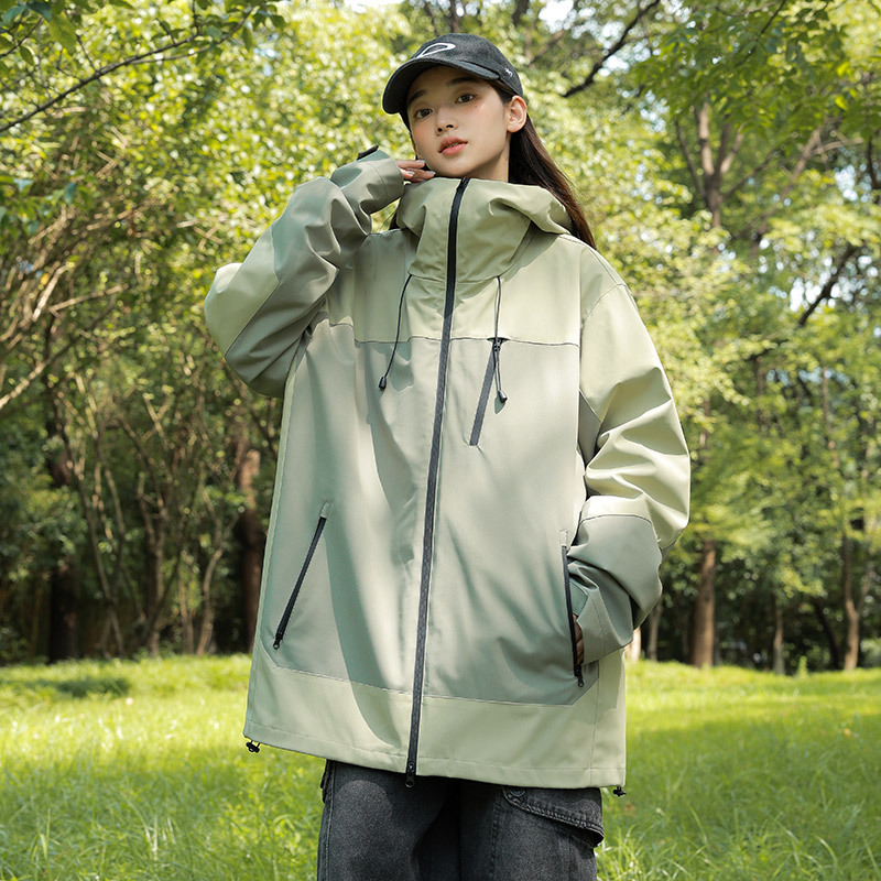Outdoor Three-Proof Melard Color Series Windbreaker Jacket for Couples, Windproof and Warm 3-in-1 Mountaineering and Camping Jacket Outdoor Three-Proof Melard Color Series Windbreaker Jacket for Couples, Windproof and Warm 3-in-1 Mountaineering and Camping Jacket