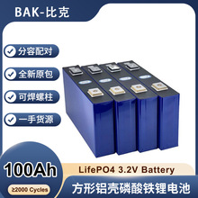 ȫ��BAK�ȿ�3.2V100Ah������﮵�ض�����о����̫���ܴ��ܵ��