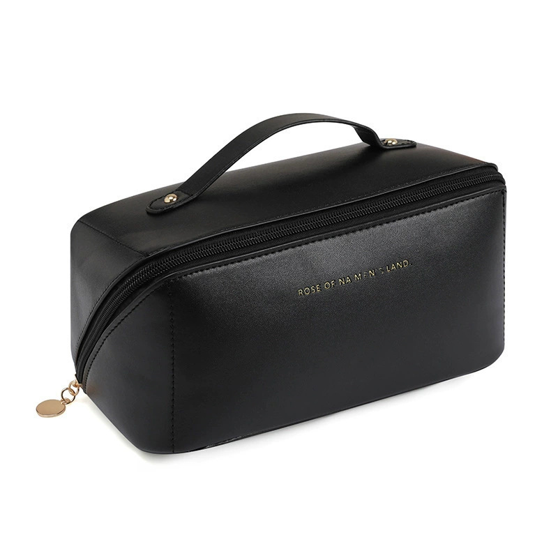 Nueva bolsa de almacenamiento portátil impermeable bolsa de maquillaje de mano bolsa de viaje bolsa de plumaje bolsa de maquillaje de alta capacidad