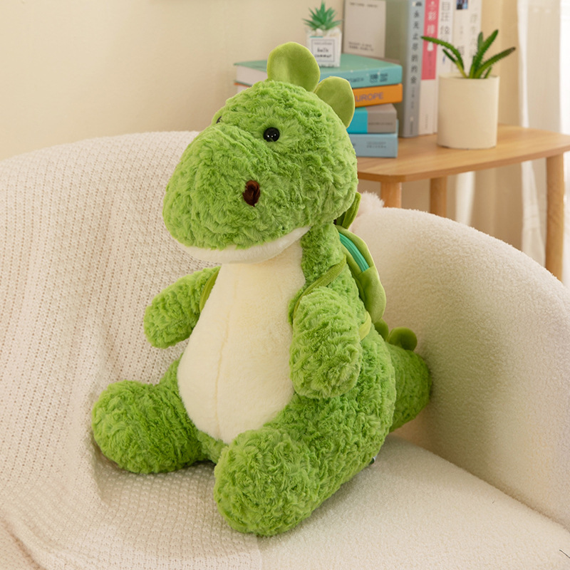 Nuevo aguacate mochila dinosaurio juguetes de peluche muñecas chicas regalo juguetes para niños muñecas de dibujos animados máquina de muñecas