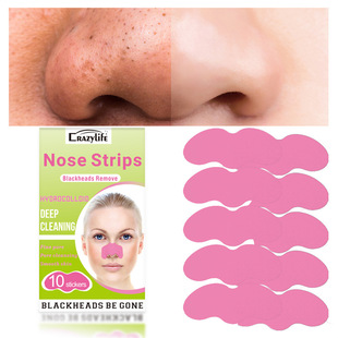 Crazylife Pink Hydrocolloid Nasal Strips 10 Pieces/Box New Export Product
