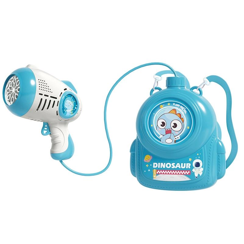 Backpack, bubble machine, space dinosaur, cute lightweight toy, electric bubble gun, bubbles, wholesale